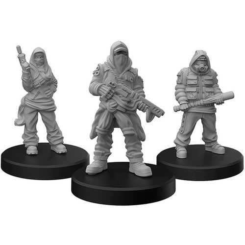Cyberpunk RED RPG: Miniatures - Combat Zoners C