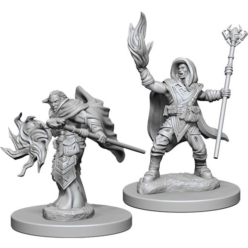 D&D Nolzur's Marvelous Unpainted Minis: W2 Male Elf Wizard