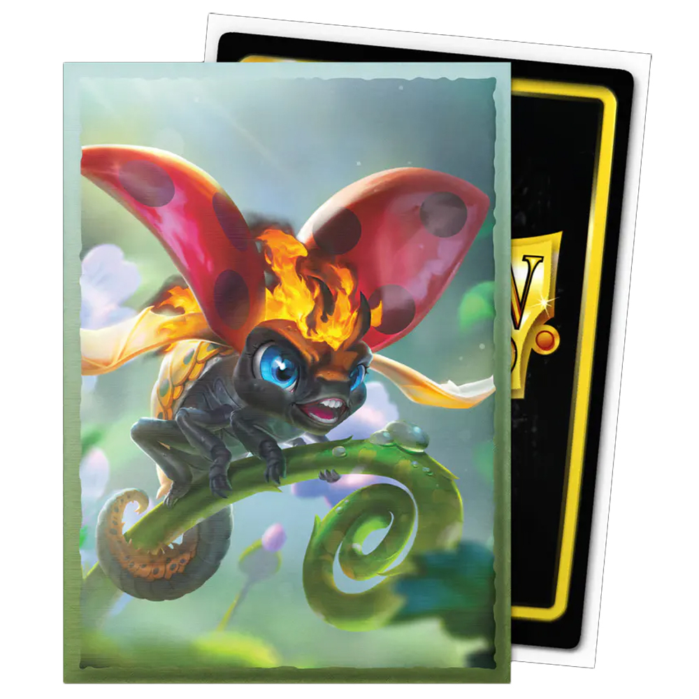 Dragon Shield Sleeves: Brushed - Burnbug (100)