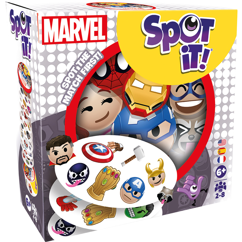 Spot it! Marvel Emoji (Eco Sleeve, Multilingual)