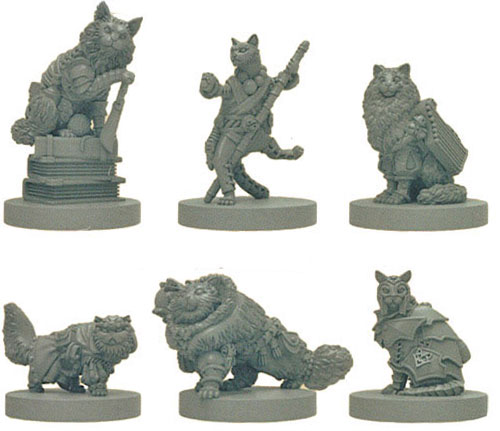 Animal Adventures RPG: Miniatures Set - Cats & Catacombs Vol 2
