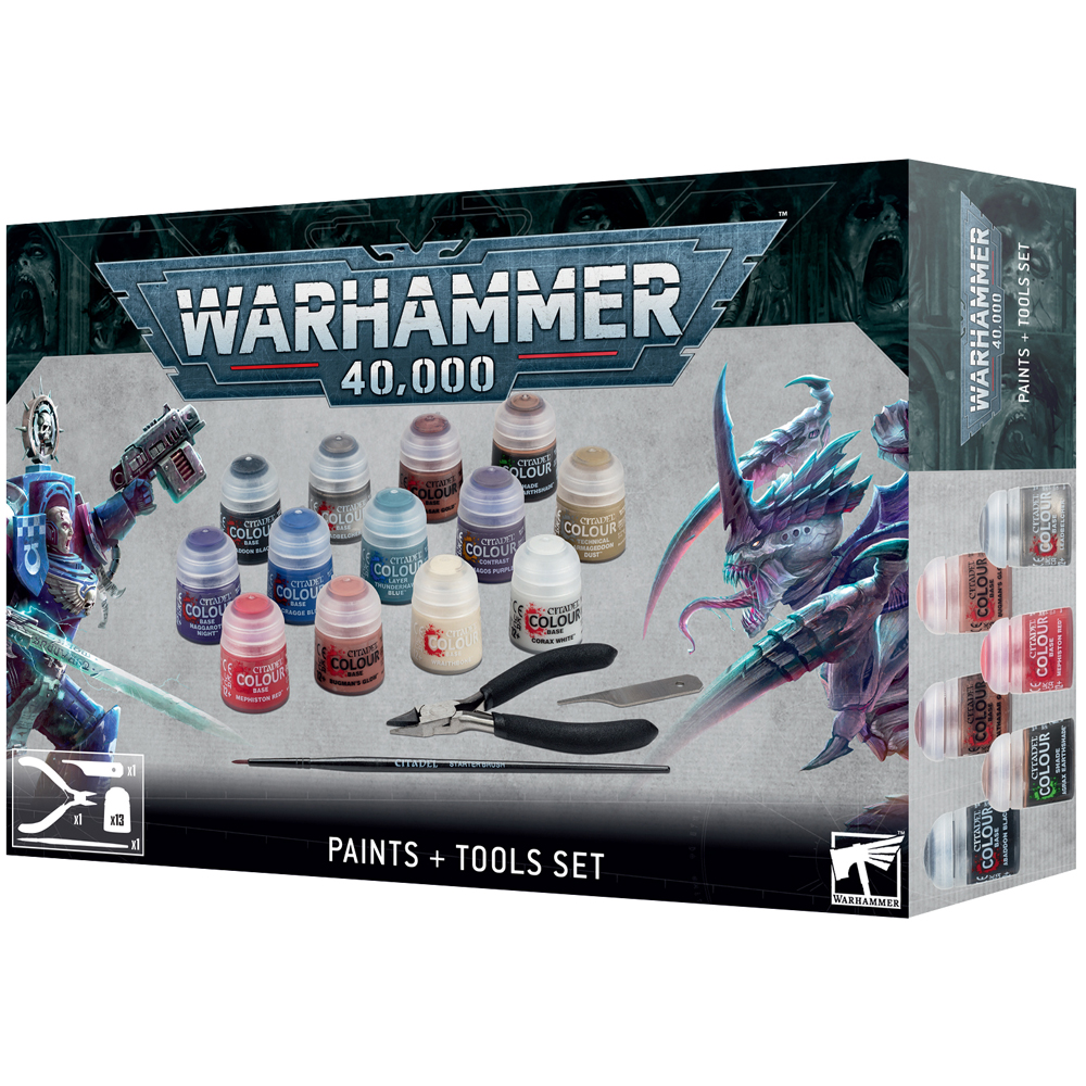 Warhammer 40K: Paints + Tools
