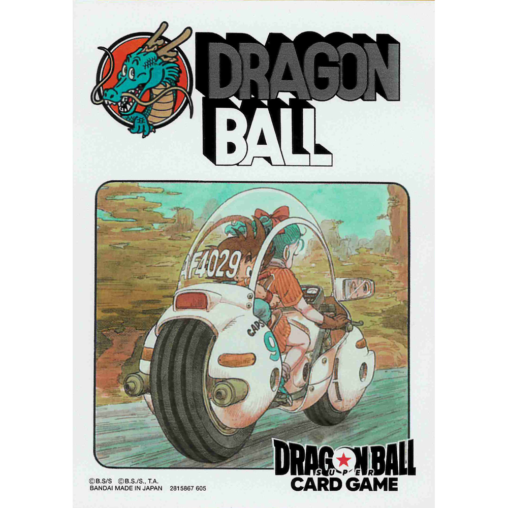 Dragon Ball Super Official Card Sleeves: Manga Collection - Bulma & Son Goku (60)