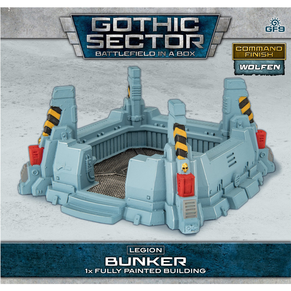 Battlefield in a Box: Gothic Sector - Legion Bunker (Command Finish Wolfen)