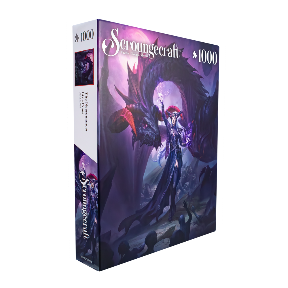 Scroungecraft: 1000-Piece Jigsaw Puzzle - The Necromancer