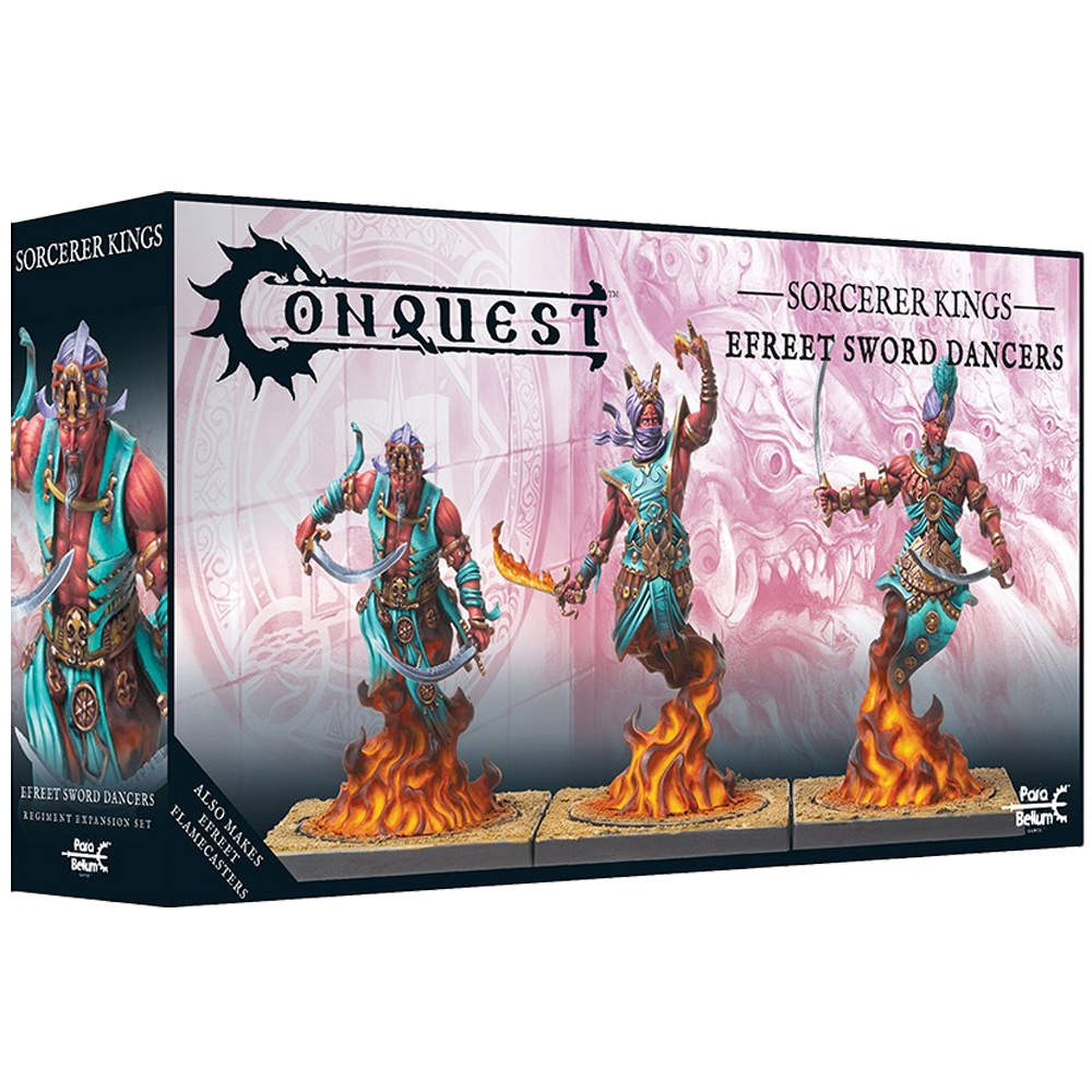 Conquest: Sorcerer Kings - Efreet Sword Dancers Dual Kit