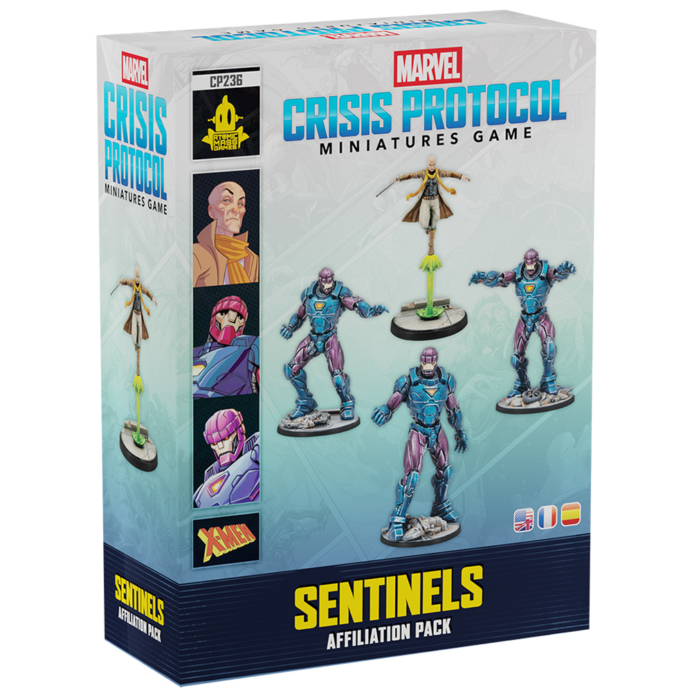 Marvel Crisis Protocol: Sentinels Affiliation Pack (New Arrival)
