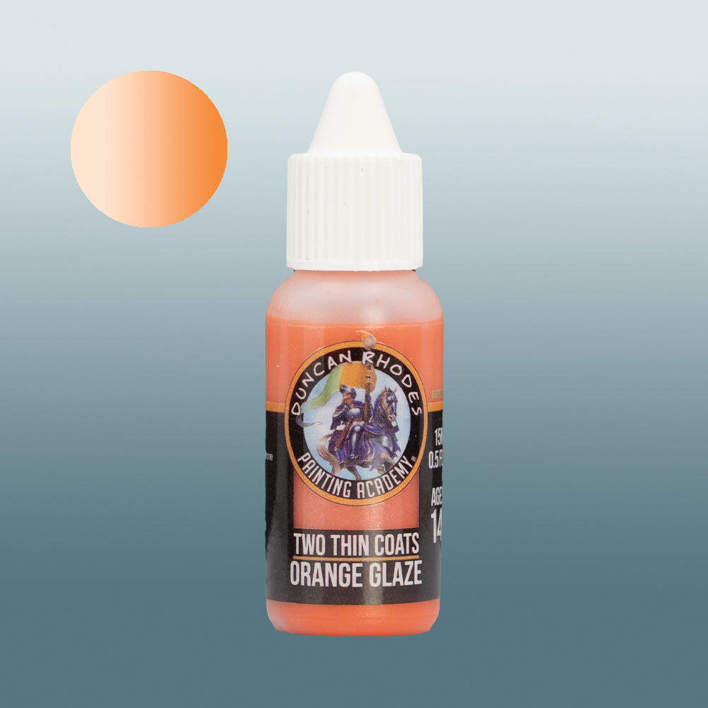 Two Thin Coats: Orange Glaze (15ml)