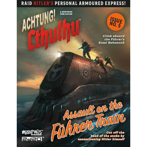 Achtung! Cthulhu 2d20 RPG: Assault on the Fuhrer Train