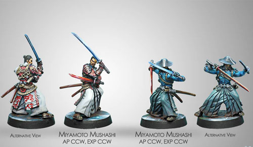 Infinity: Mercenaries - Miyamoto Mushashi Aristeia Outfit (2)