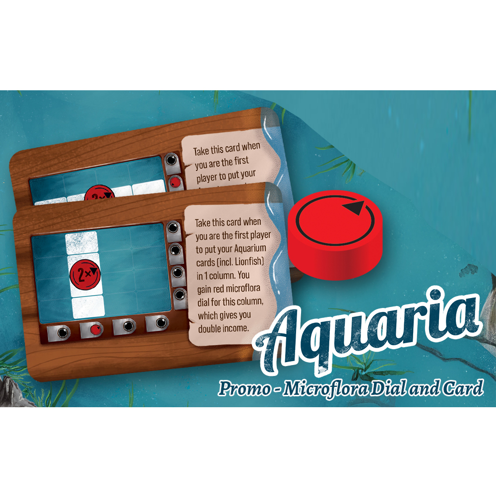 Aquaria: Microflora Dial & Card Promo (New Arrival)