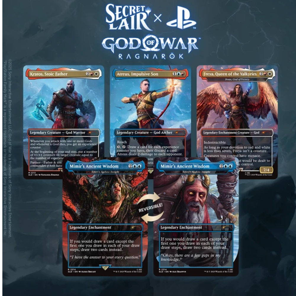 MTG: Secret Lair x God of War: Norse (Non-Foil)