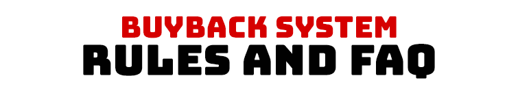 Buy Back FAQ Webpage Header