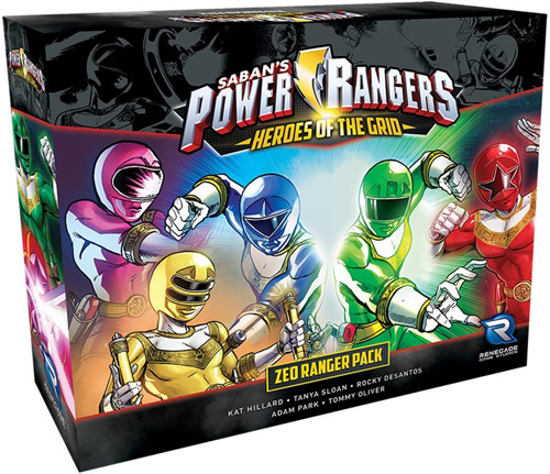 Power Rangers: Heroes of the Grid - Zeo Ranger Pack