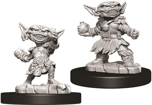Pathfinder Battles Deep Cuts Unpainted Minis: W9 Female Goblin Alchemist