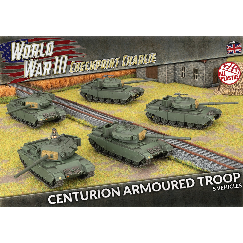 WWIII Team Yankee: British - Centurion Territorial Armoured Troop