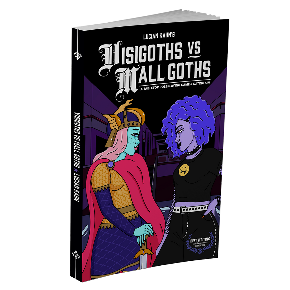 Visigoths vs Mall Goths RPG: Rulebook (Preorder)