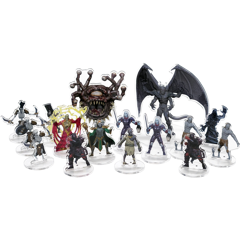 D&D Acrylic 2D Minis: Lich Tomb