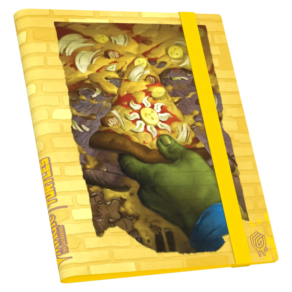 MTG 18-Pocket FlexXFolio 360 TMNT: Plains - Pizza Slice (New Arrival)