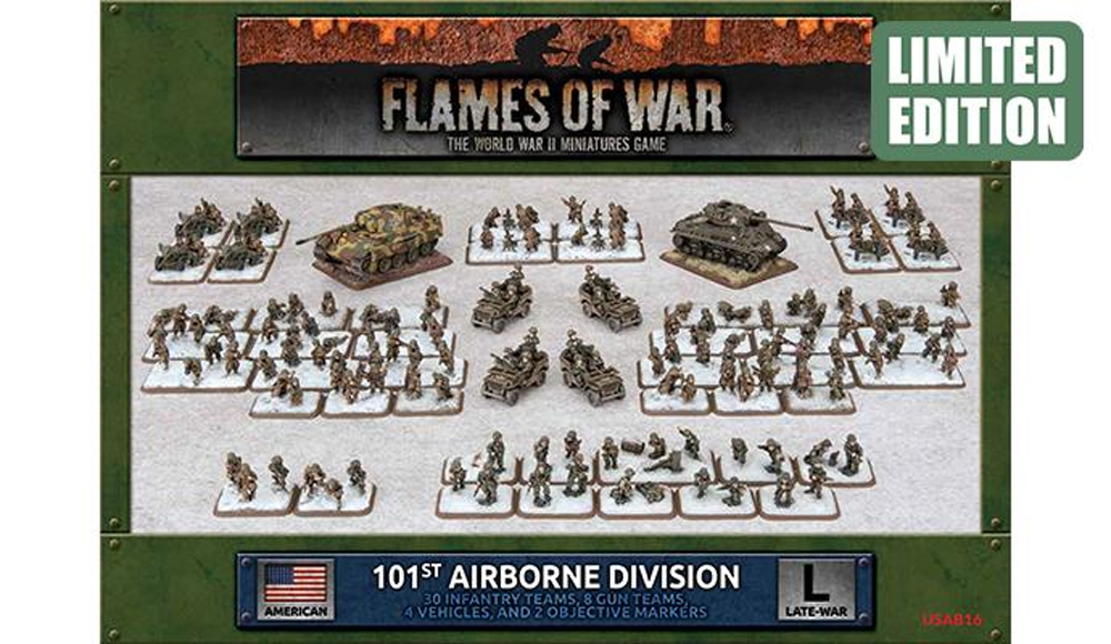 Flames of War WWII: 101st Airborne Division (Winter) Army Deal