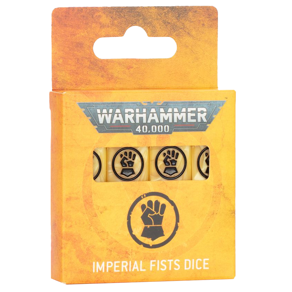 Warhammer 40K: Imperial Fists - Dice (16)