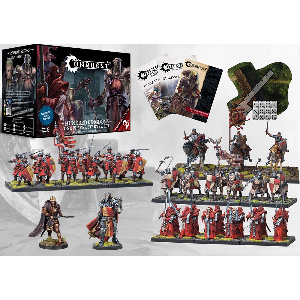Conquest: Hundred Kingdoms - 2025 Supercharged 1-Player Starter Set
