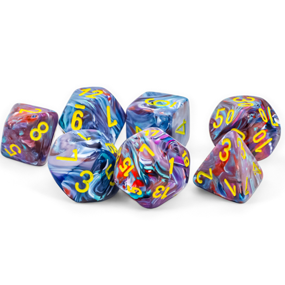 Mega-Hedrals Set: Festive - Mosaic/Yellow (7)