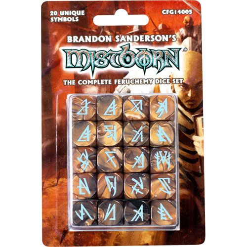 Mistborn: Complete Feruchemy Dice Set