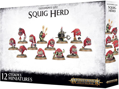 Warhammer Age of Sigmar: Gloomspite Gitz - Squig Herd