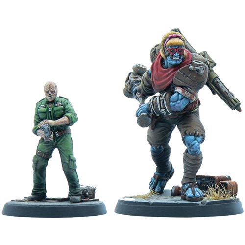 Fallout: Wasteland Warfare - Super Mutants Tabitha & Raul