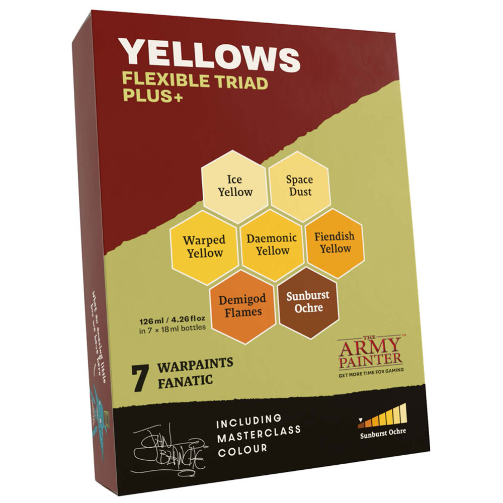 Warpaints Fanatic: Flexible Triad PLUS+ Yellows (New Arrival)